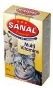 Sanal Multi Vatamins Premium Витаминизированные лакомства, 85 таблеток (Арт. ВЕТ SC3700)